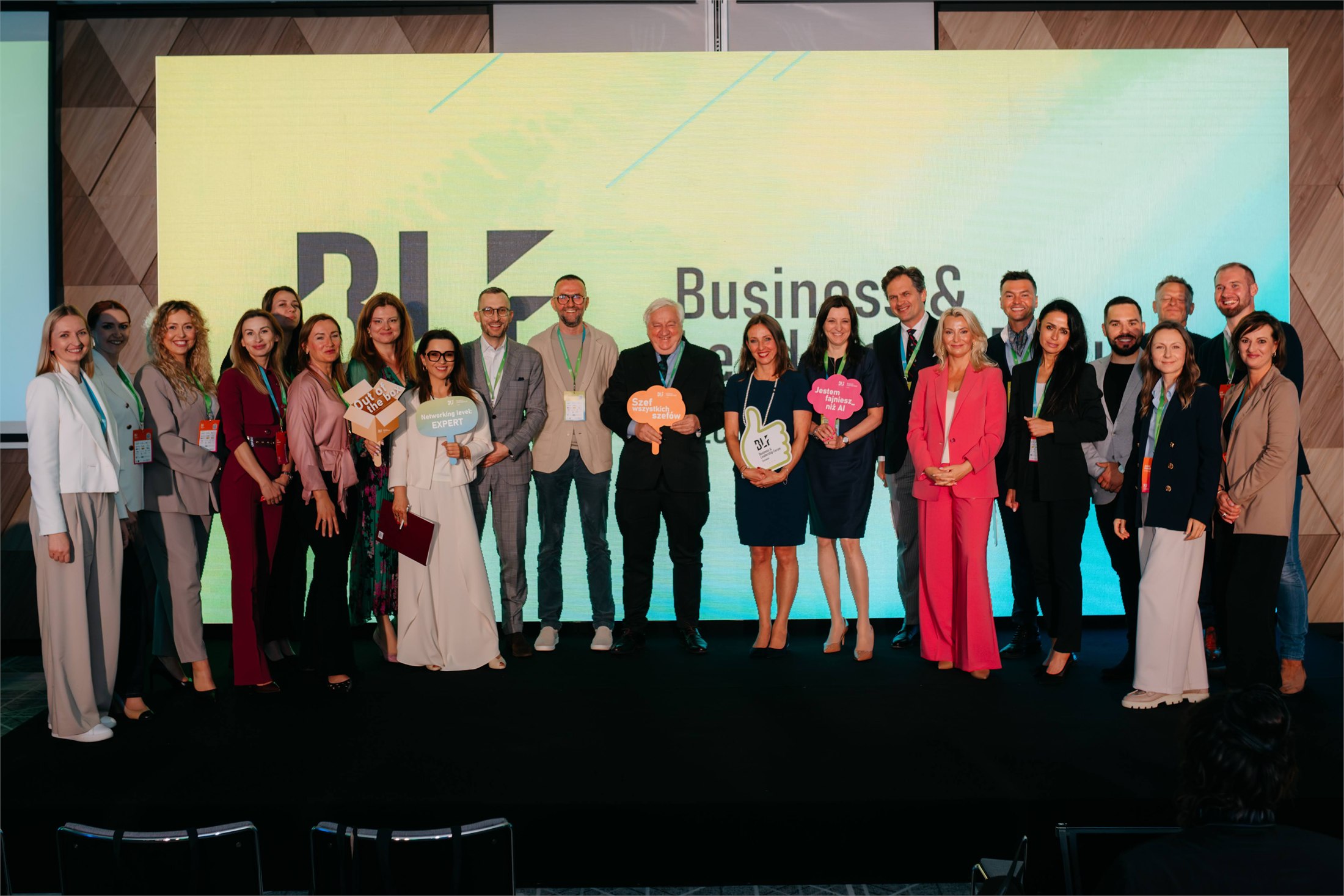 Uczestnicy Business and Leadership Forum podczas wydarzenia LSJ